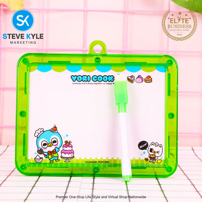 Writing Board Whiteboard with Marker and Eraser for Kids Stationery Set