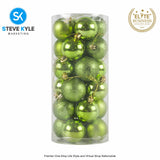 24PCS 3CM/4CM/6CM Christmas Tree ball Pendant Decorations Christmas New Year Party Decorations
