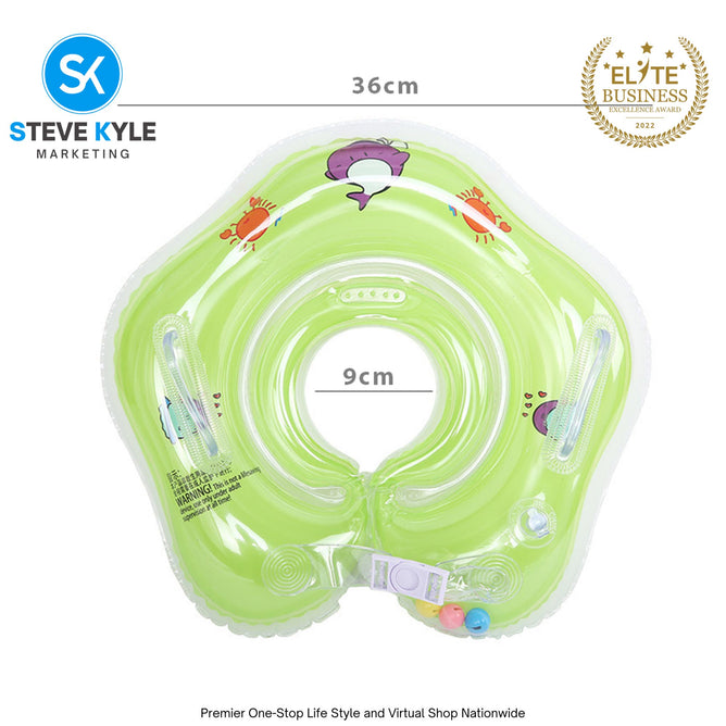 Baby Neck Floater Inflatable Training Swim Ring
