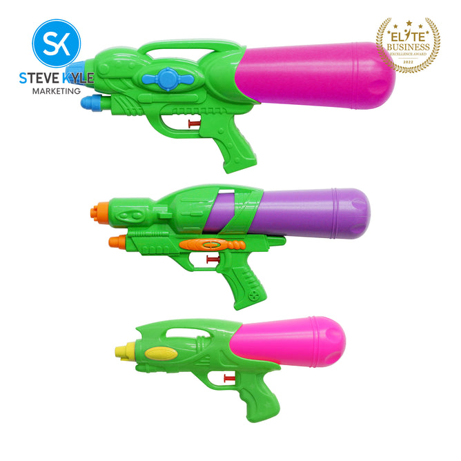 Steve Kyle Kids-Adult Colorful Water Blaster Toy For Outdoor Game Summer Fun
