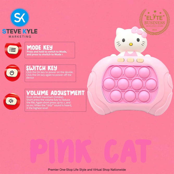 Electric Quick Push Game Machine Finger Movement Brain Game Children Toys Best Gift