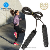 Professional Fitness Sports 3 Meters Adjustable Jump Rope Nonslip Handle Skipping Rope