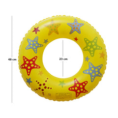Cute Summertime Sea Creatures Inflatable Swim Ring Floater 20 Inches