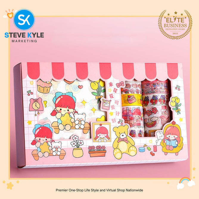 Cute Notebook Tape Set DIY Series