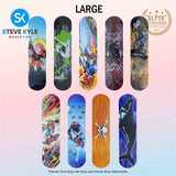 Four-Wheeled Cartoon Character Long Skateboard For Kids Scooters (For Beginner)