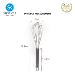 High-Quality Kitchen Whisk Stainless Wire Egg Beater