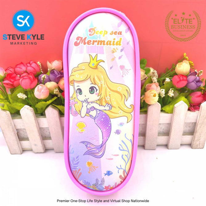 Cartoon Design Large Capacity Pencil Case Stationary Multifunctional for Kids