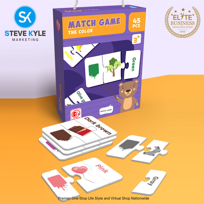 Match Game Puzzle Educational Game for Baby and Kids