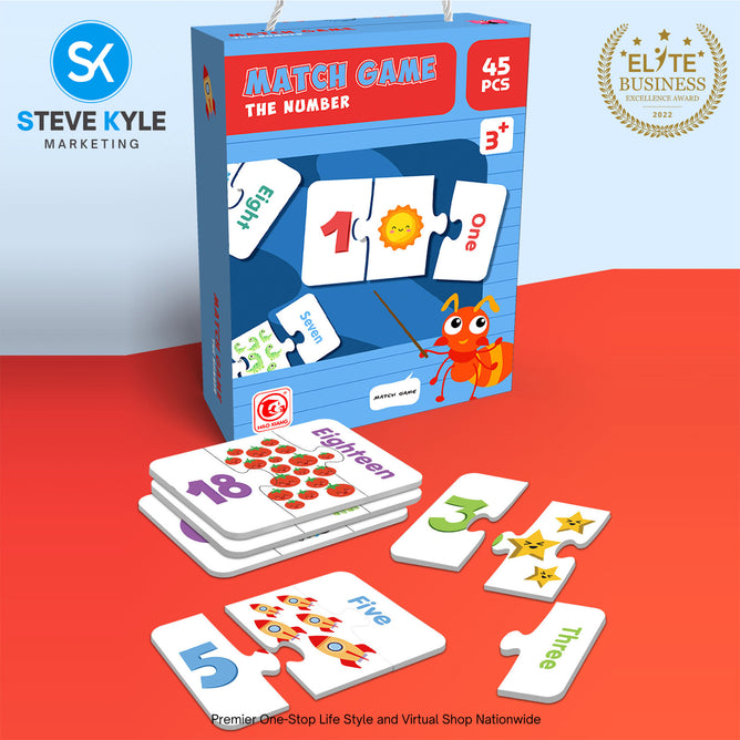 Match Game Puzzle Educational Game for Baby and Kids