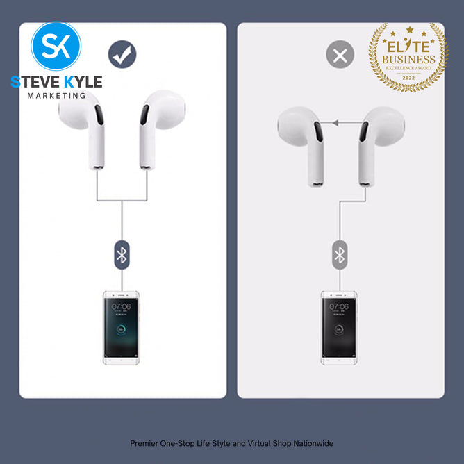 Pro 6 Earphone Headphones Wireless