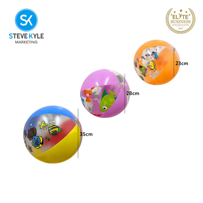 Summer Beach Ball for Adults & Kids with Different Designs/Sizes