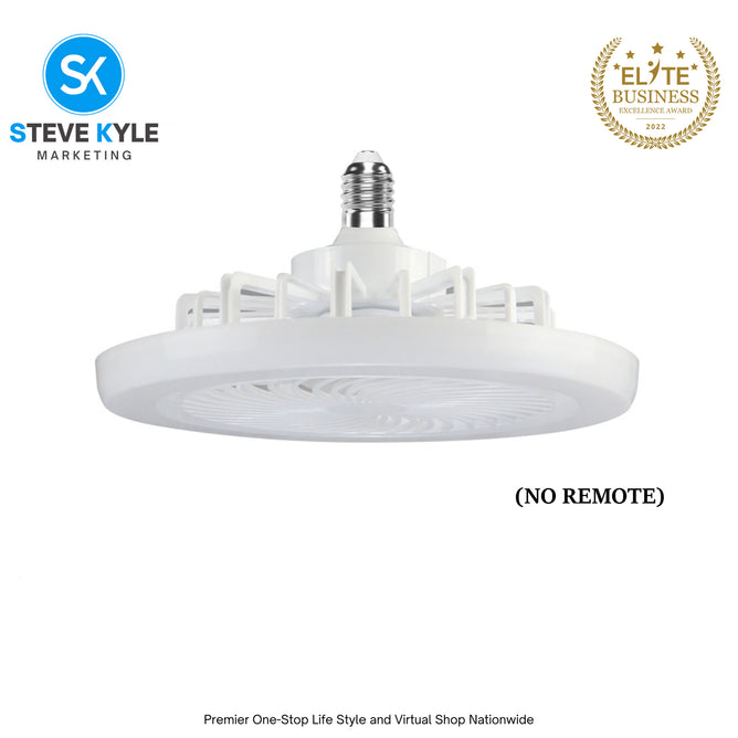 LED Multi-function Head Fan Light with Remote Control