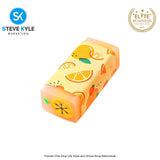 3PCS Fruit Eraser Soft Rubber Kawaii School Office Supplies Students Stationery Korean