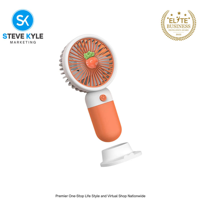 Candy Color Summer Cooler Portable Fan Handheld Mini Fan USB Rechargeable Portable Fan