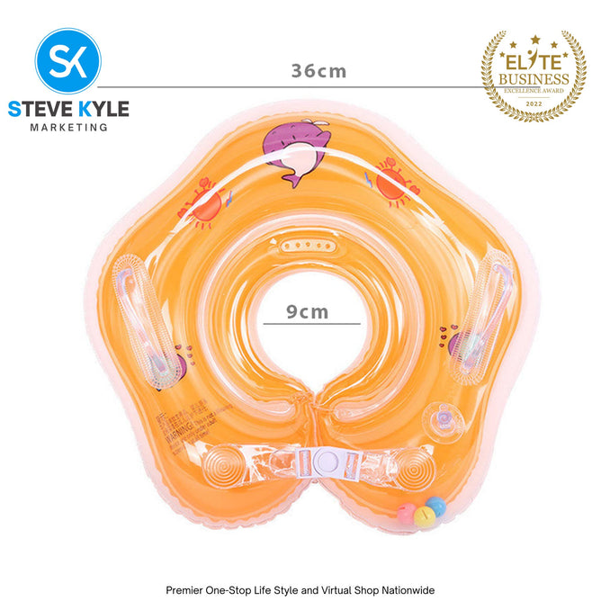 Baby Neck Floater Inflatable Training Swim Ring
