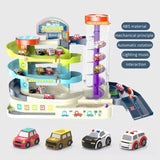 Super Auto Vehicles Building Challenge Parking Game Manual and Automatic Integration toy for Kids