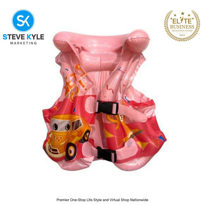 Children's Life Vest Jacket Inflatable Kids Safety Vest with Creative Designs for Kids