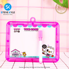 Writing Board Whiteboard with Marker and Eraser for Kids Stationery Set