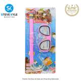 Kids Snorkeling Set Mask Silicone Scuba Diving Goggles for Boys and Girls