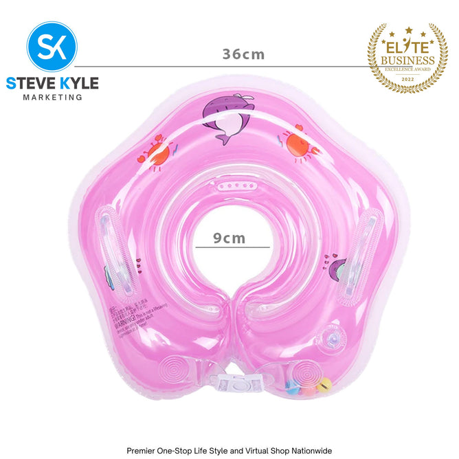 Baby Neck Floater Inflatable Training Swim Ring
