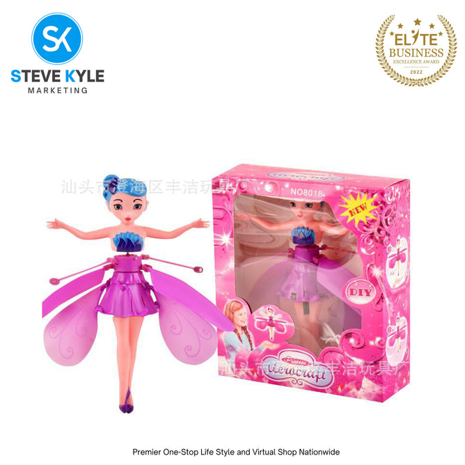 Magic Flying FairyPrincess Doll USBRechargeable Gesture Sensing Mini Flying Toy