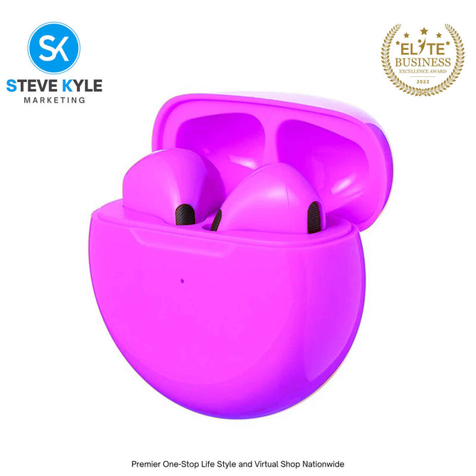 Pro 6 Earphone Headphones Wireless