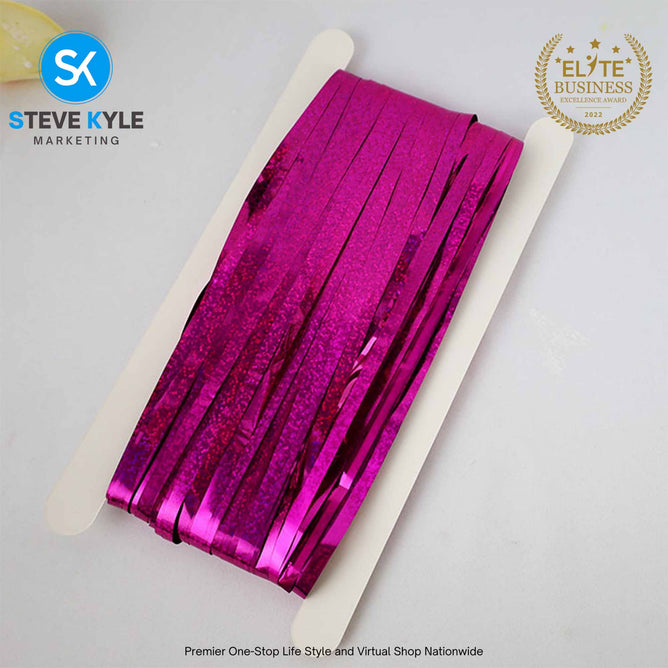 2M Background Glitter Foil Curtains Birthday Party Wall Cloth Backdrop Wedding Christmas Decor