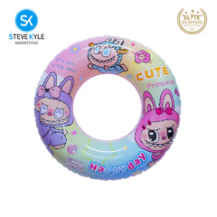 Steve Kyle Inflatable Swim Ring Vibrant Cartoon Character Printed For Outdoor Water Fun