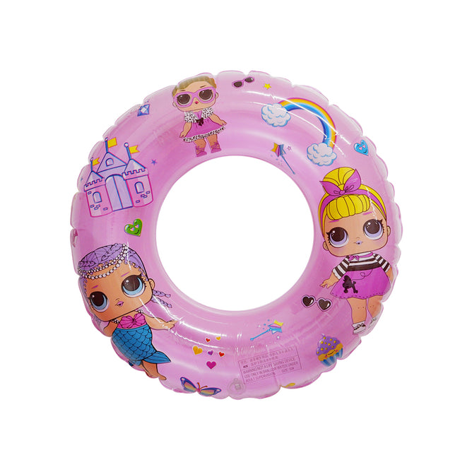 Transparent Summer Inflatable Cartoon Character Designs Swimming Ring for Kids & Youth