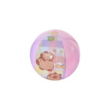 Cute Inflatable Summer Beach Ball Checkered Design for Kids & Adult