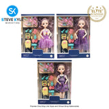 Lovely Fashion Cute Doll w/ Sound with Accessories Set High Quality Doll Best Gift for Kids