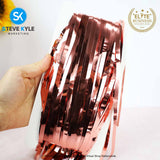 2.5M Background Foil Curtains Birthday Party Wall Cloth Backdrop Wedding Christmas Decoration