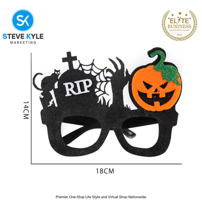 Halloween Glasses for Kids Halloween Eyeglasses Cosplay Party Funny Decorations