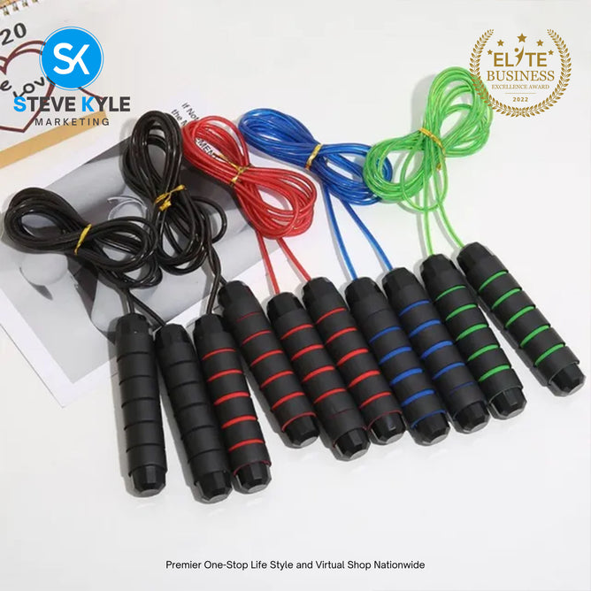 Professional Fitness Sports 3 Meters Adjustable Jump Rope Nonslip Handle Skipping Rope