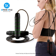 Professional Fitness Sports 3 Meters Adjustable Jump Rope Nonslip Handle Skipping Rope