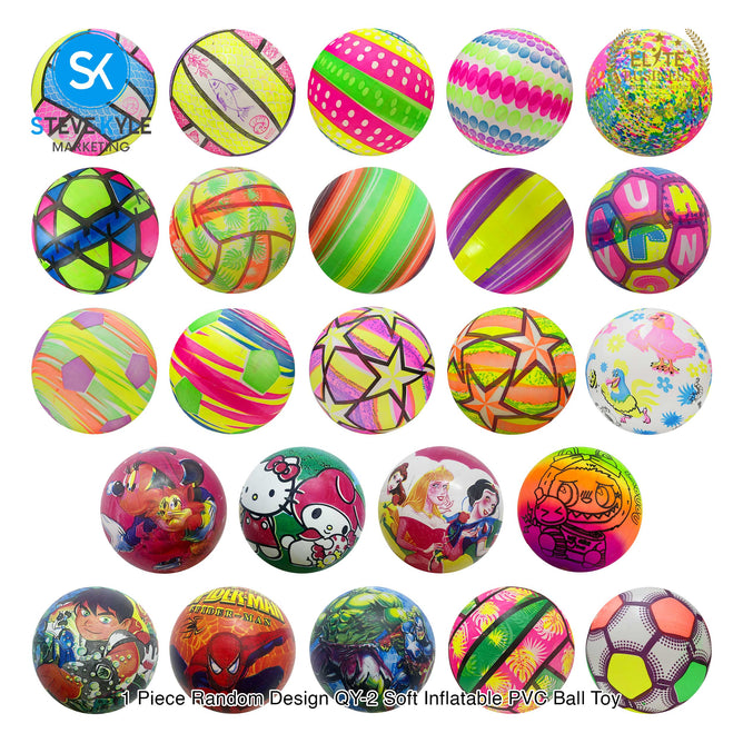 Steve Kyle 20CM Soft Inflatable PVC Ball Light-Up Football For Kids Outdoor Night Play Sport Ball Toy