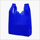 50Pcs Sando Eco Bag 5 Size Plain Reusable Shopping Tote Handbag Non-woven Vest Bag