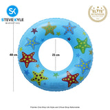 20 Inches Inflatable Cartoon Character Swim Ring Floater for Kids Boys and Girls