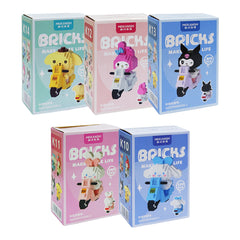 Kawaii Anime Micro Building Blocks Set 3D Mini Cute Anime Figures Collection Gifts Bricks Set for Kids