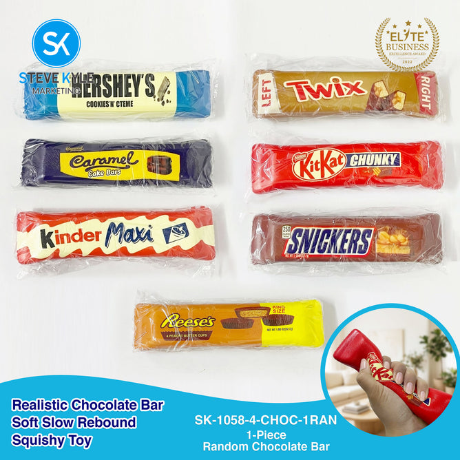 Steve Kyle Realistic Chocolate Gold Bar Pizza Cheese Squishy Toy Soft Slow Rebound Fidget Squeeze Toy