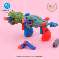 Soft Shot Gun Toy Dinosaur Design