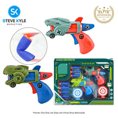 Soft Shot Gun Toy Dinosaur Design