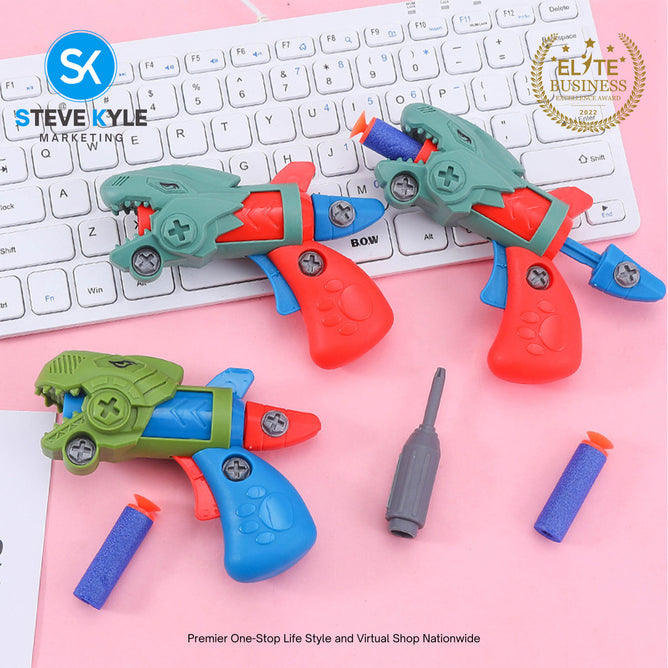 Soft Shot Gun Toy Dinosaur Design