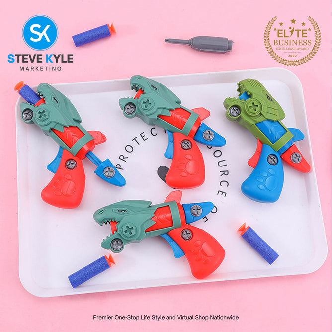Soft Shot Gun Toy Dinosaur Design