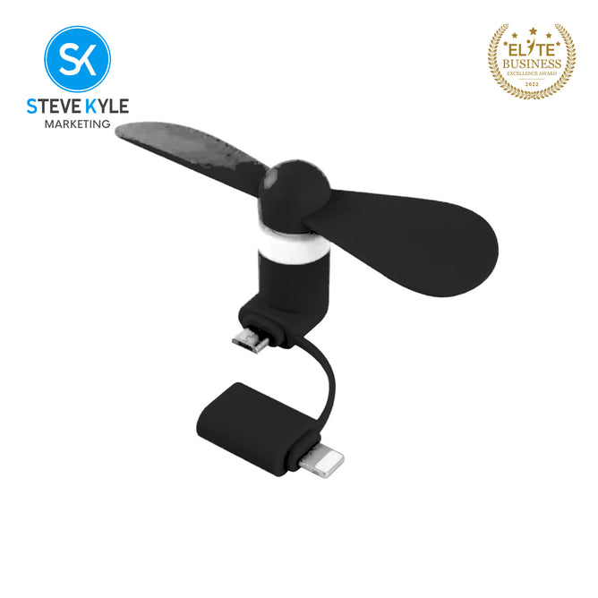 Steve Kyle Mini Portable Short USB iOS Fan Flexible Bendable Fan