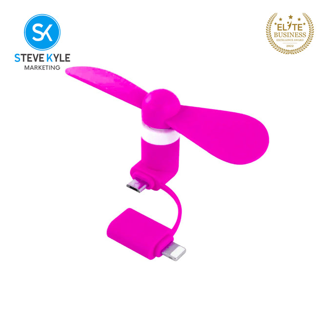 Steve Kyle Mini Portable Short USB iOS Fan Flexible Bendable Fan