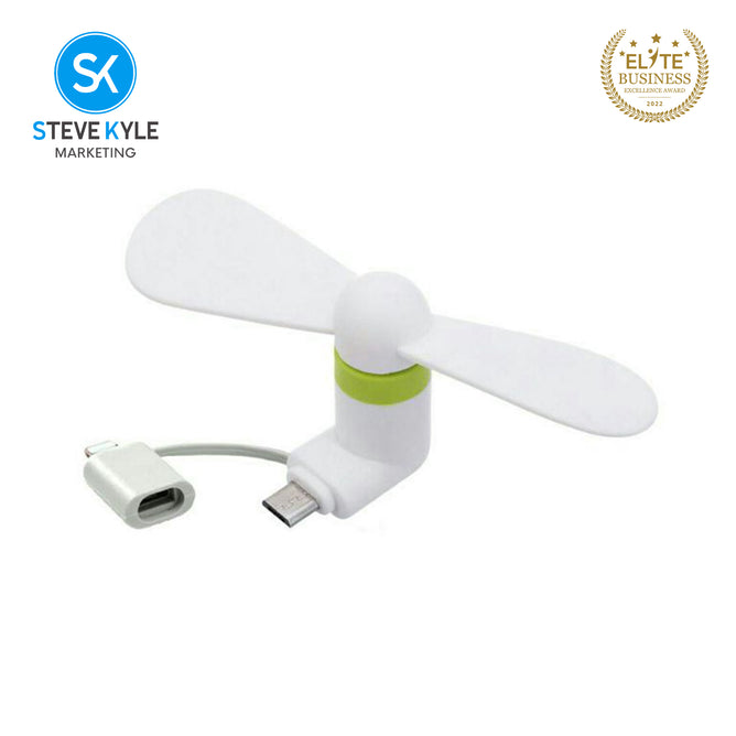Steve Kyle Mini Portable Short USB iOS Fan Flexible Bendable Fan