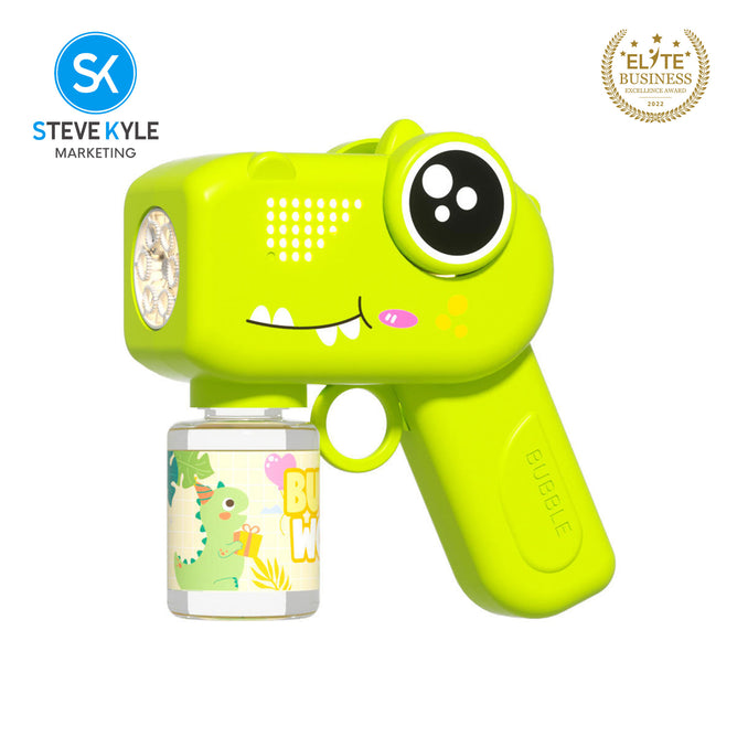 Leak-Proof Design Space Bubble Gun Toy Set electric bubble gun bubble machine for kids (Battery Operated)