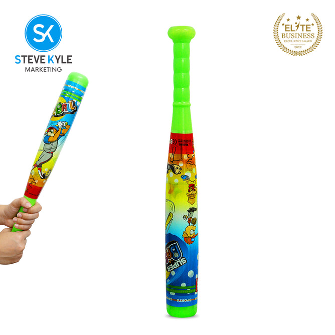 Steve Kyle Plastic Baseball Bat Sport Game Outdoor Toys For Kids-Toddlers Develops Sports Learning Skills