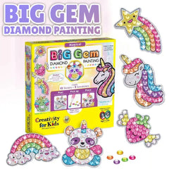 Creativity for Kids Big Gem Diamond Painting Kit - Create Your Own Sweets Stickers & Suncatchers - Diamond Art for Kids